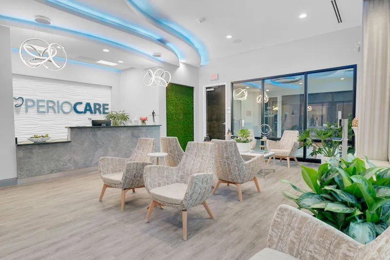 Waiting Area, PerioCare in Charlotte, NC